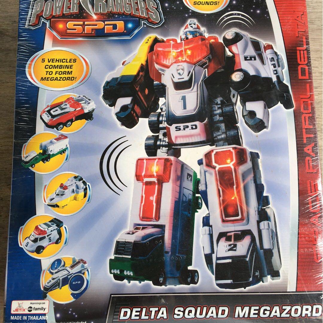 MEGAZORD Power Rangers SPD Deluxe Delta 