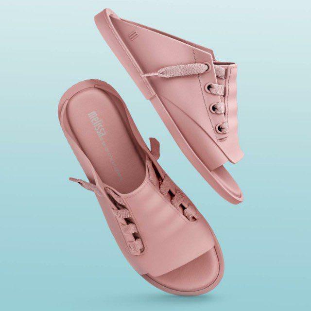 Melissa Ulitsa Slide Sandals (Pink 