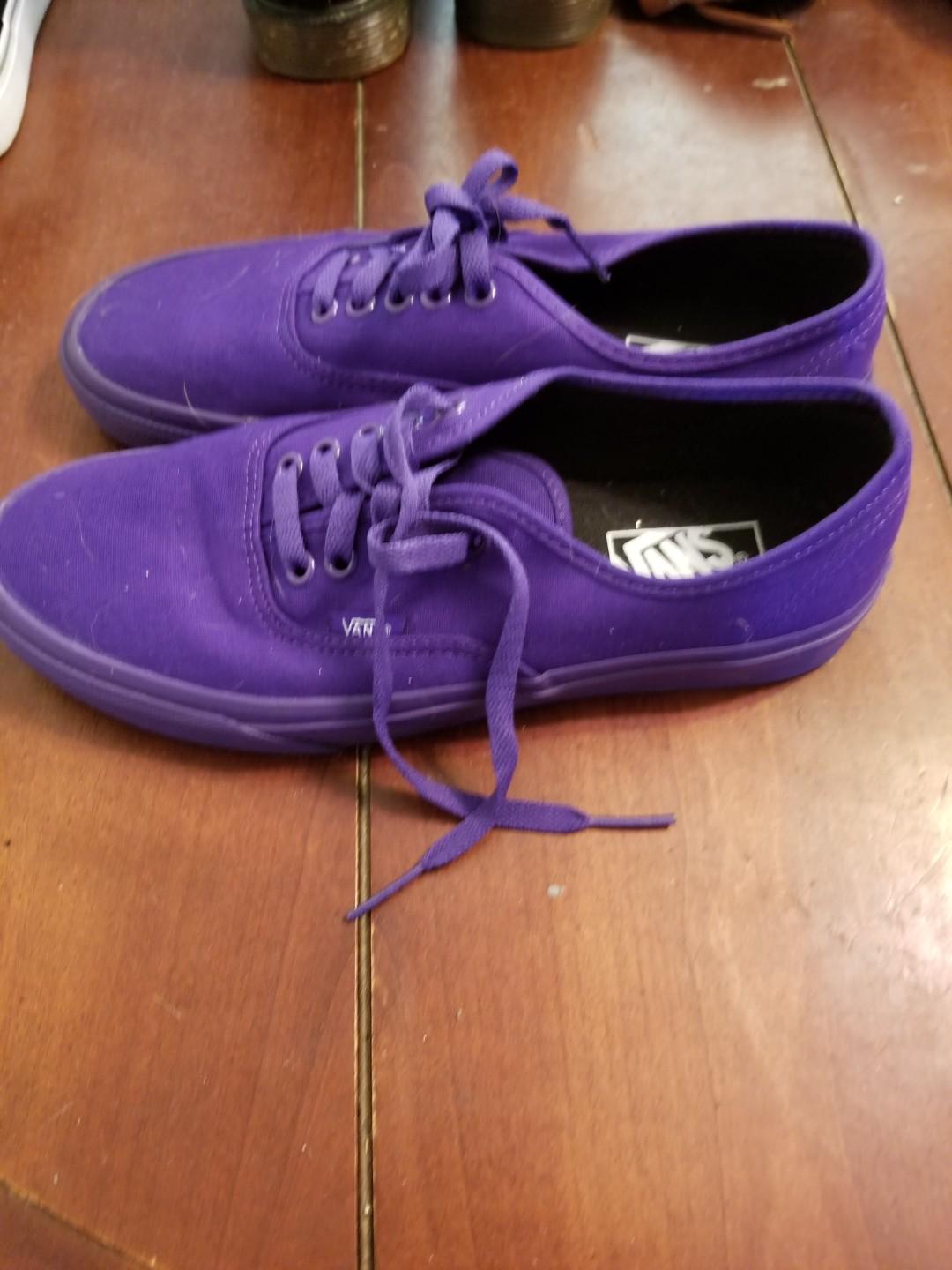 mens purple vans