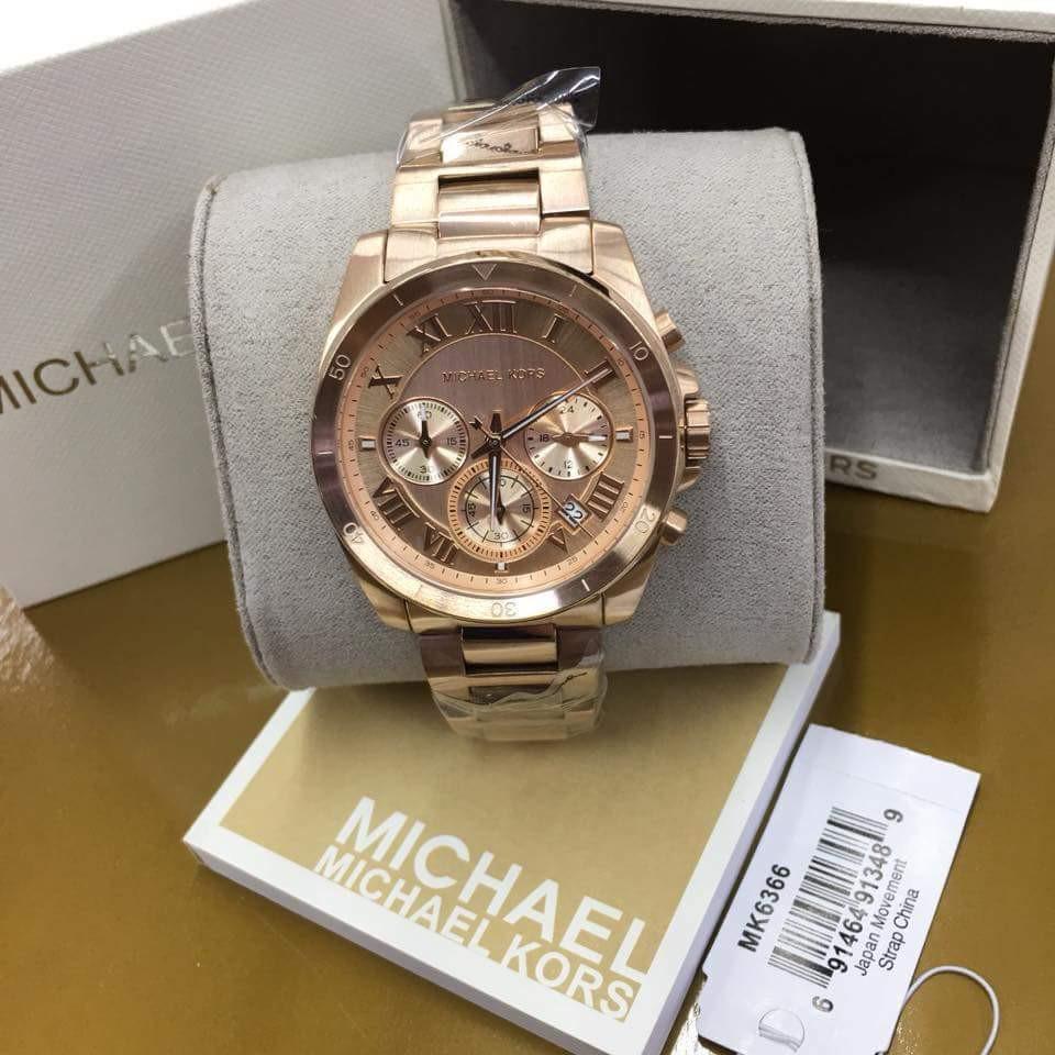 michael kors brecken rose gold