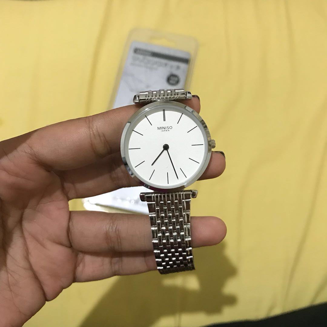 Miniso Quartz Watch Fesyen Wanita Jam Tangan di Carousell