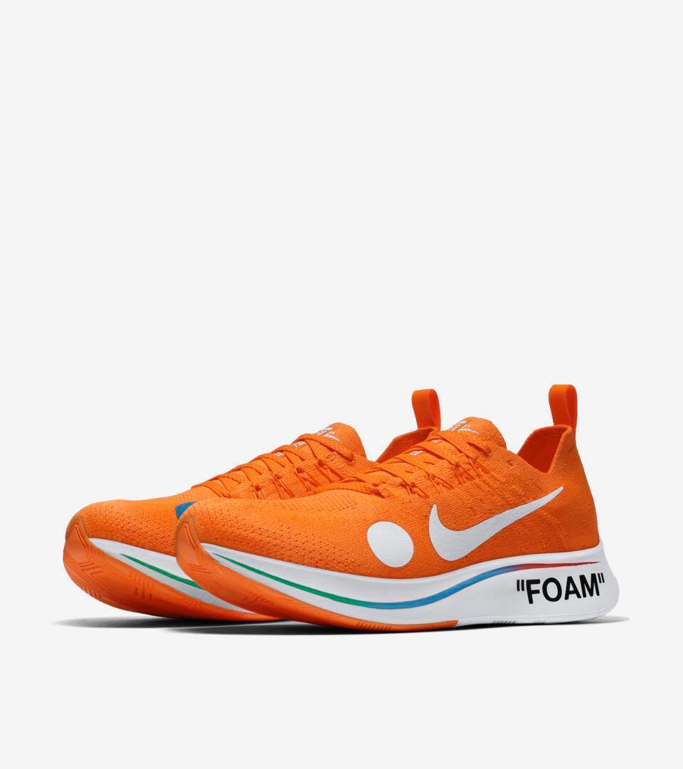 zoom fly orange off white