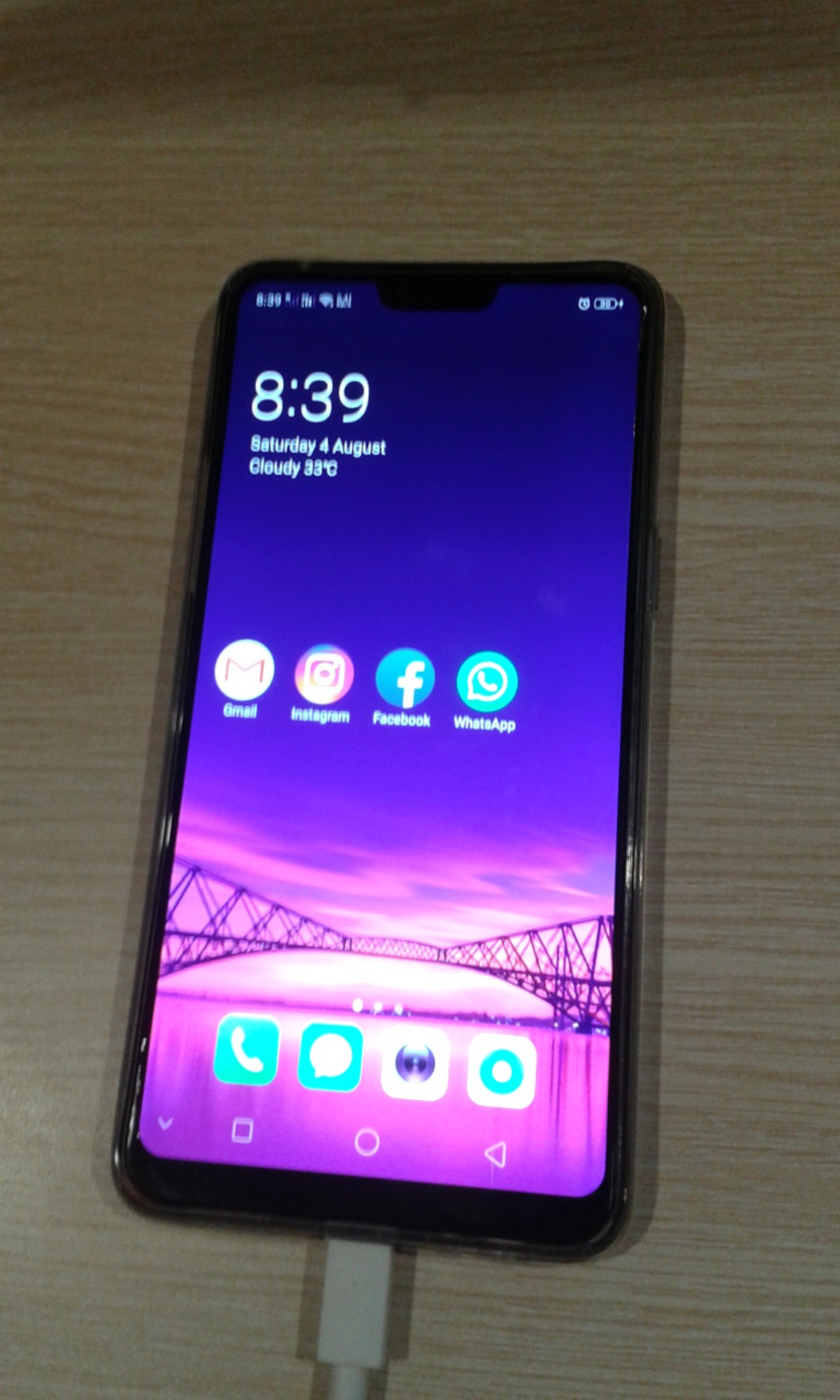 Oppo F7 Silver 64gb Telefon Bimbit Telefon Bimbit Android OPPO di photo photo photo photo photo