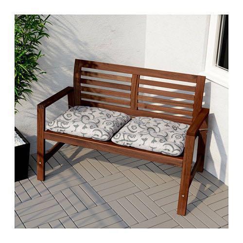 Outdoor Wooden Bench Ikea Furniture Tables Chairs On Carousell
