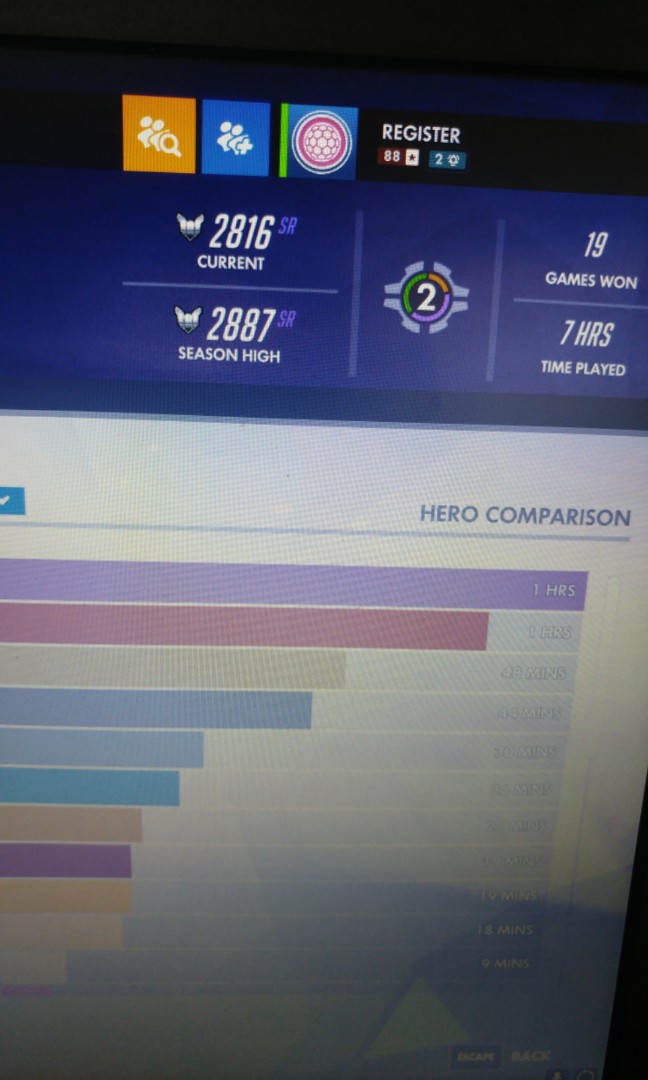 OVERWATCH MID HIGH PLAT ACCOUNT, Video Gaming, Gaming Accessories, Game
