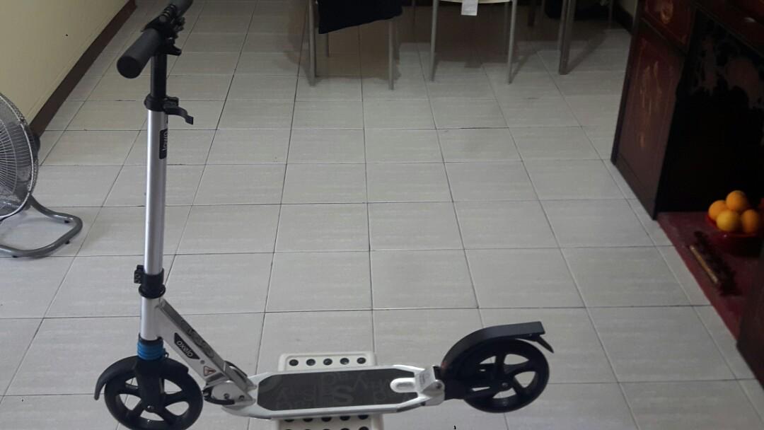 Oxelo Town-7-Susp-Black Urban Mobility 200mm, Sports Equipment, PMDs, E ...
