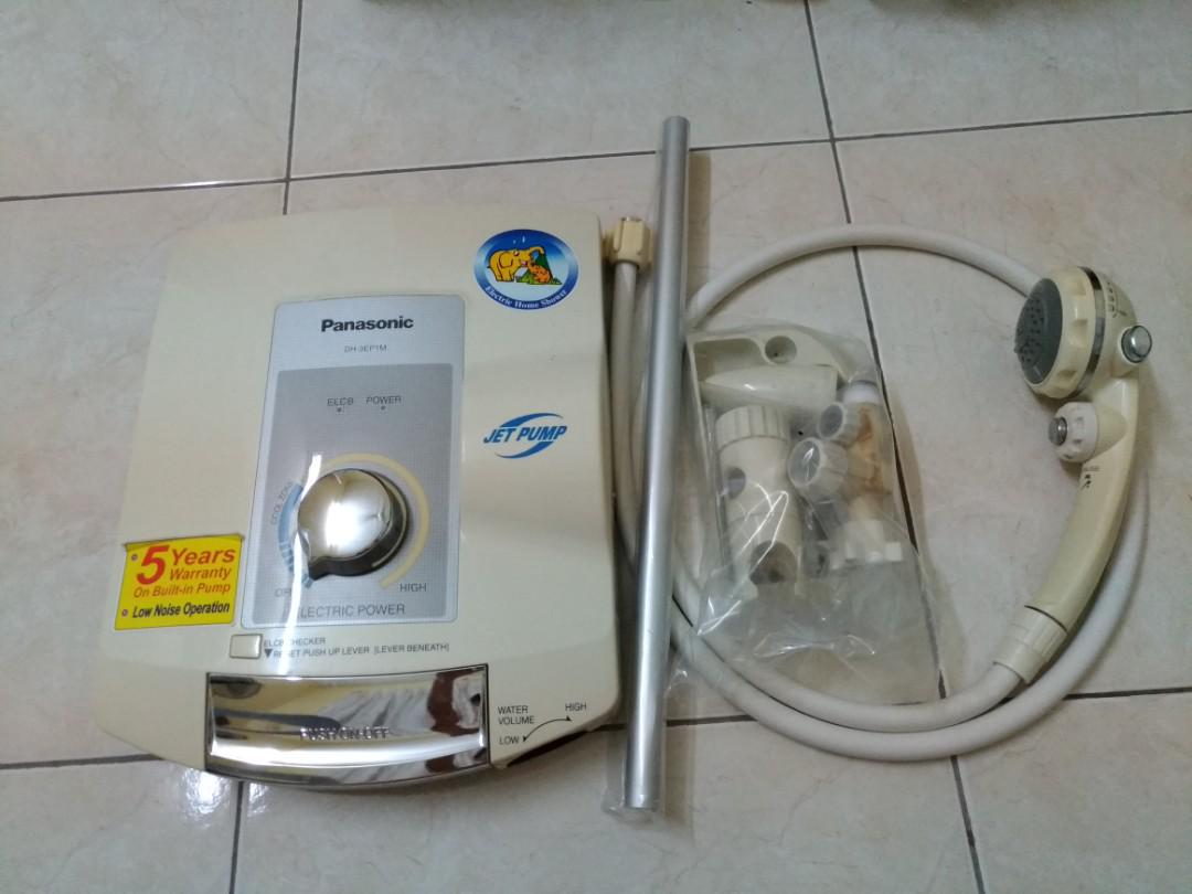 Panasonic Jet Pump Water Heater DH3EP1M, TV & Home Appliances, Kitchen
