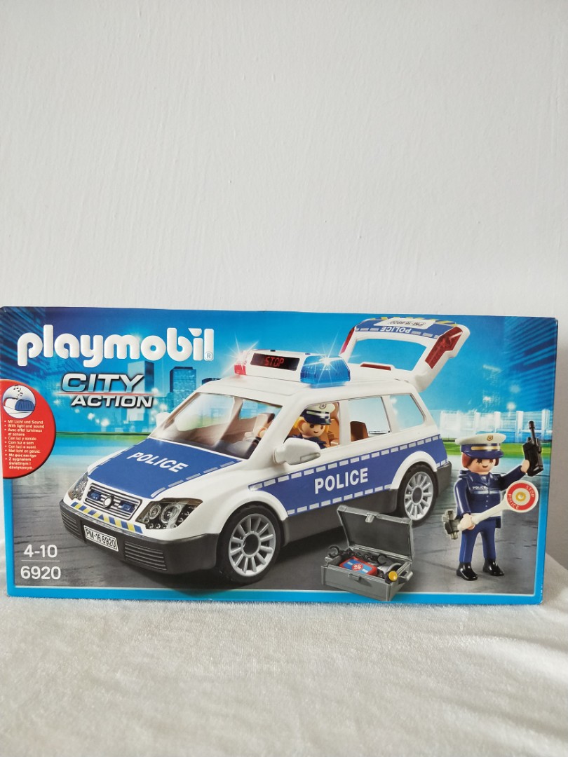 playmobil police squad car