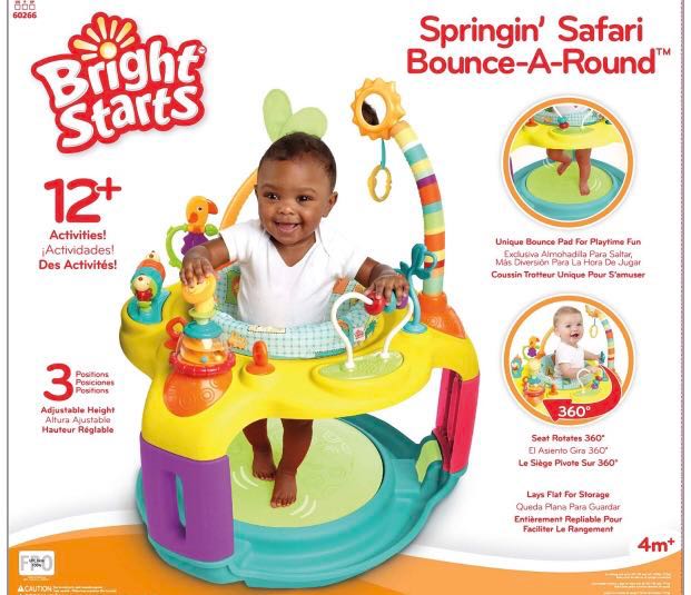 bright starts activity center bounce bounce baby