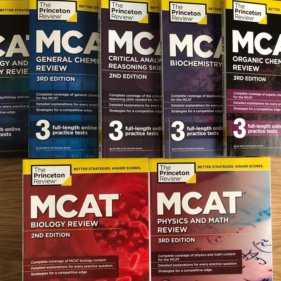 Princeton Review Mcat Subject Review Complete Box Set 2Nd Edition 