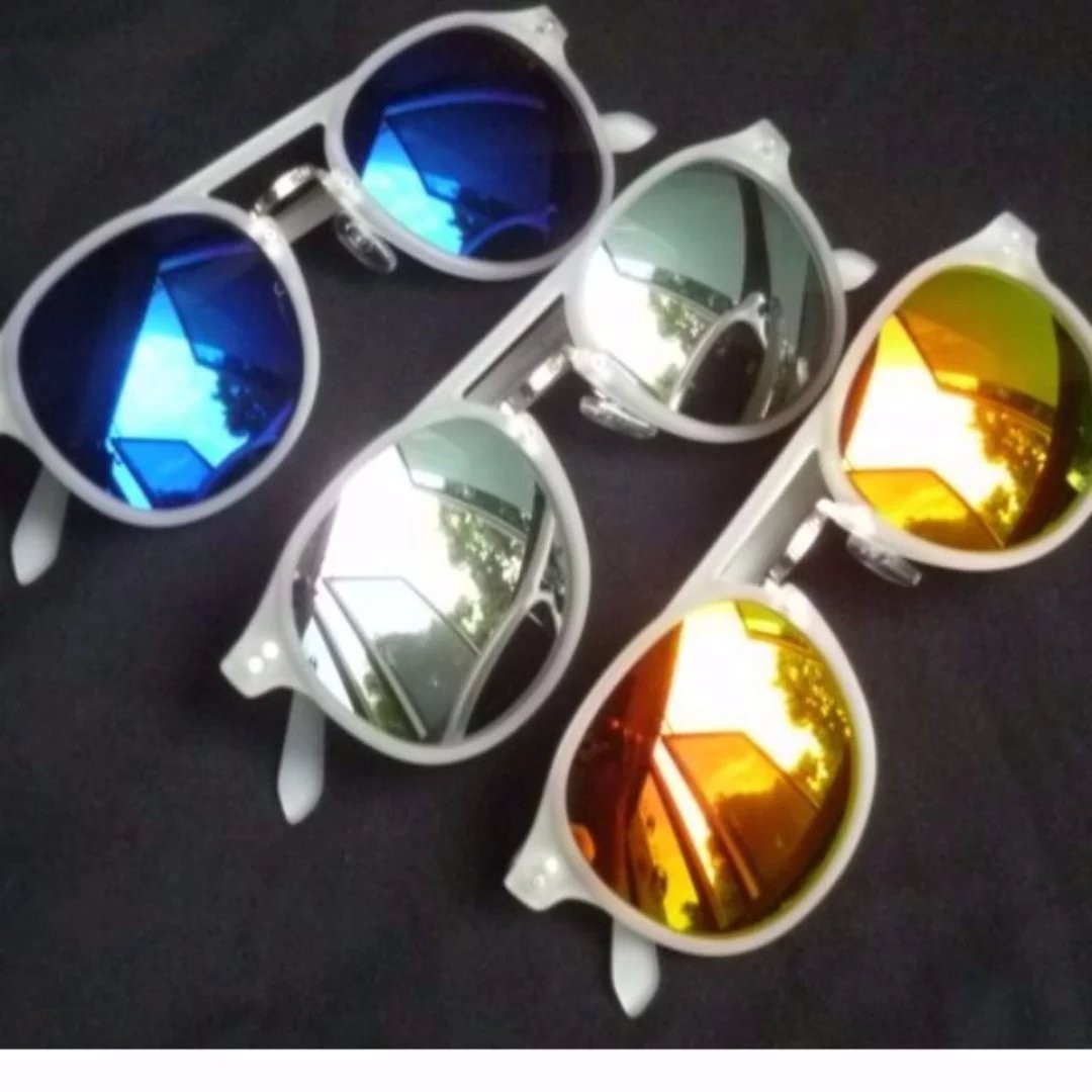 Reflective Frames Beach Trendy Shades Sunglasses - Ready stock, Men's ...