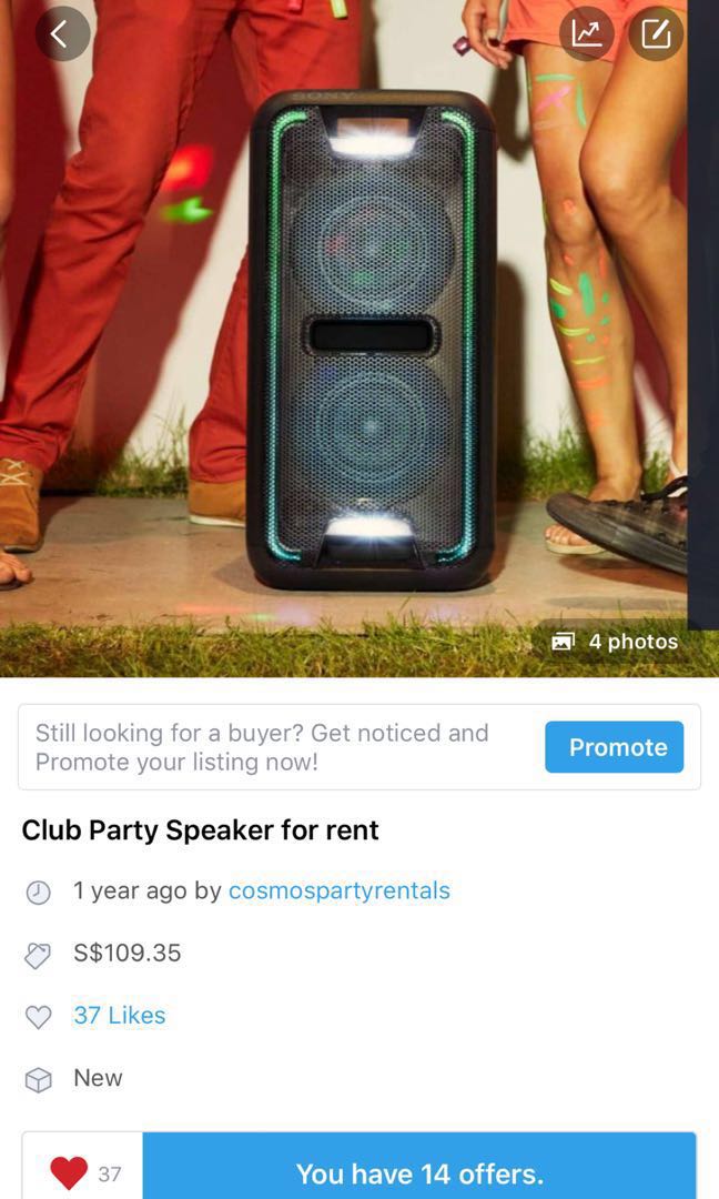rent a party speaker