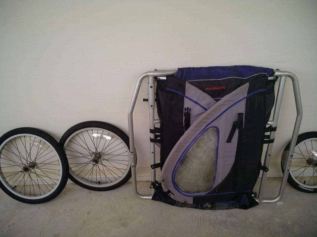 Trek transit deluxe bike trailer discount