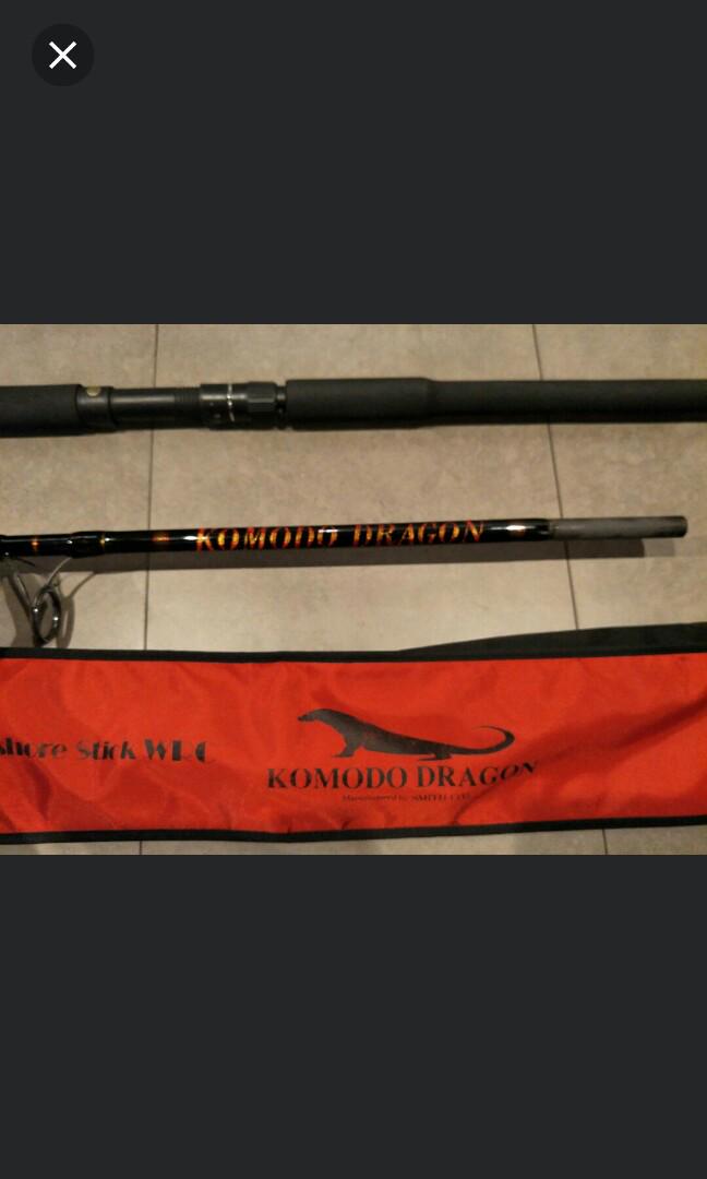 komodo fishing rod