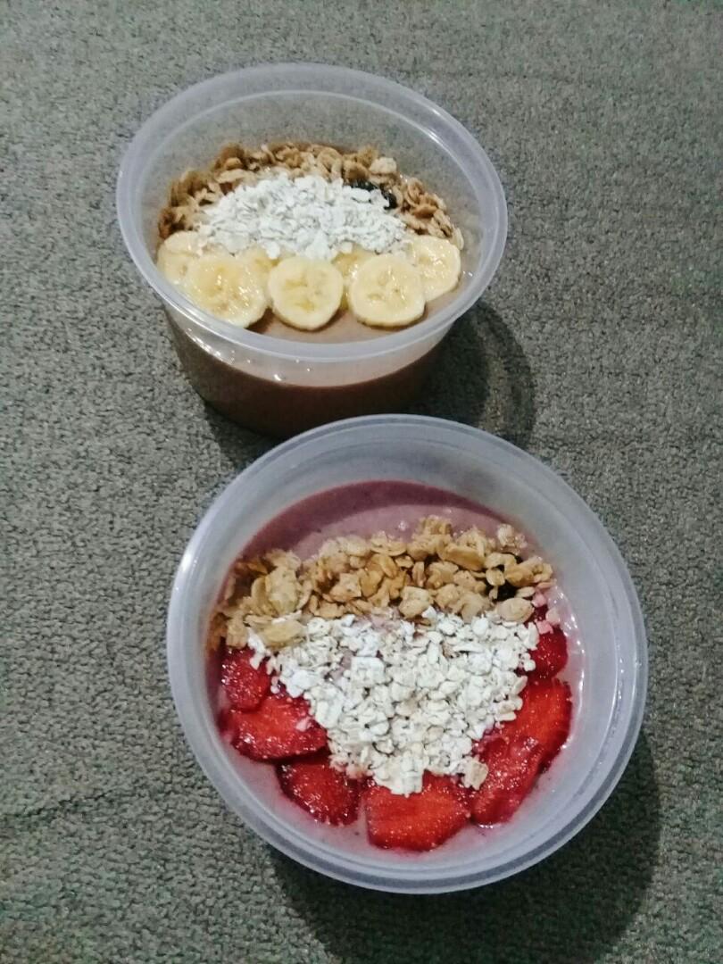 Smoothie Bowl Smoogi Yum Makanan Minuman Makanan Instan Di Carousell