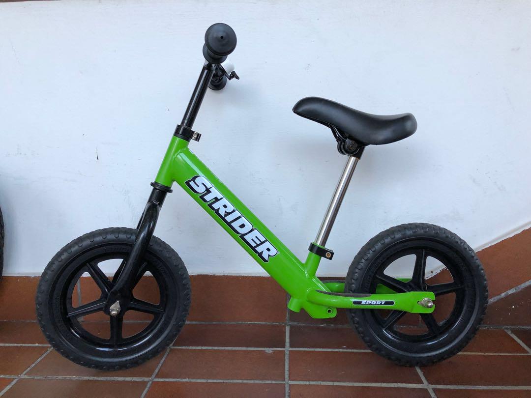 used strider balance bike