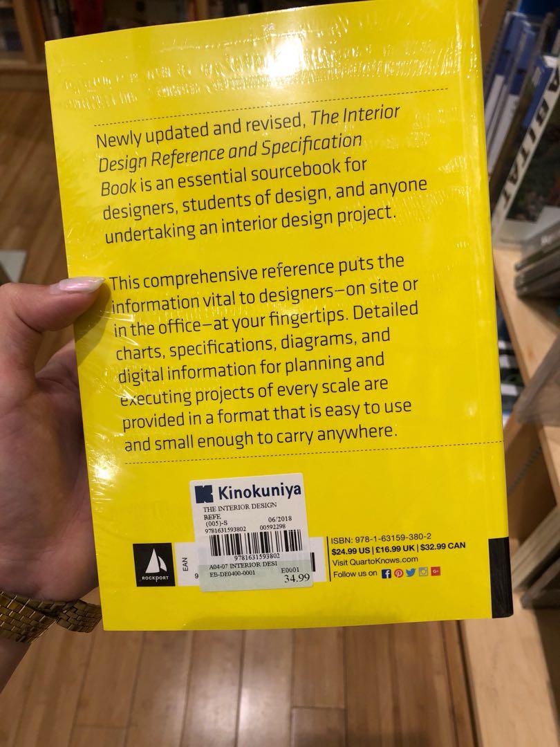 The Interior Design Reference Specification Book Books