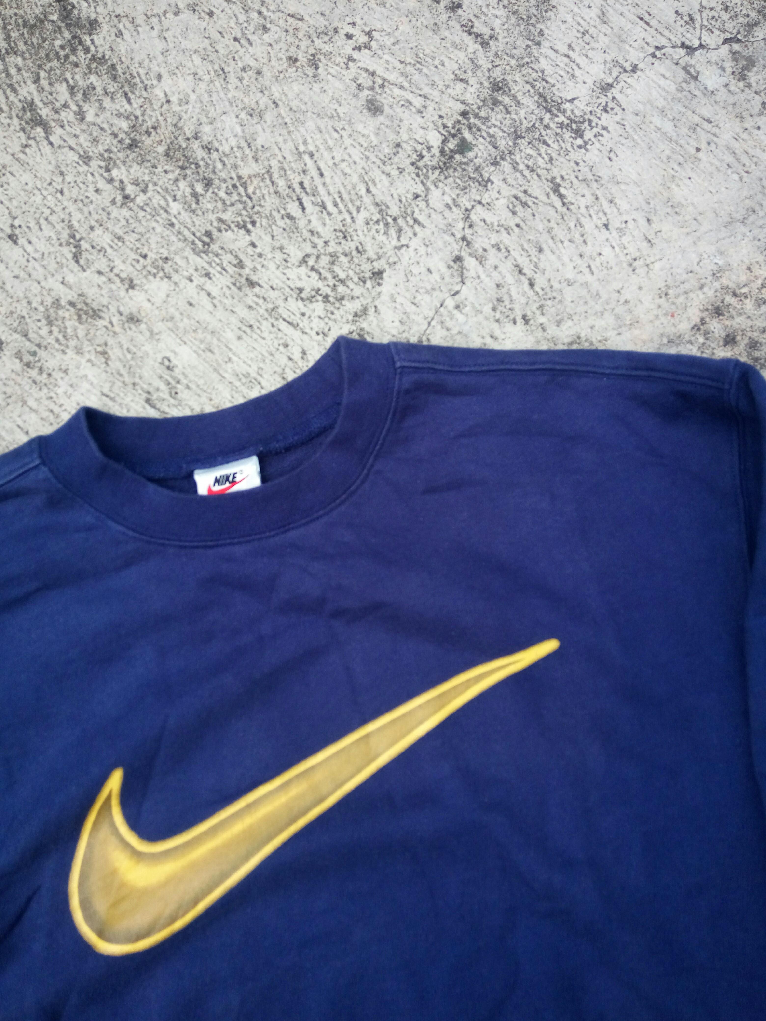 Vintage Crewneck NIKE Big Swoosh not 