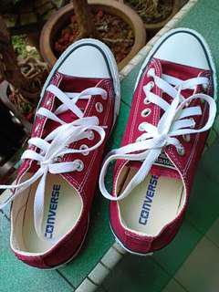 Converse sneakers RED shoes PRICE INCLUDING POSTAGE FEE vans #mcsfashion