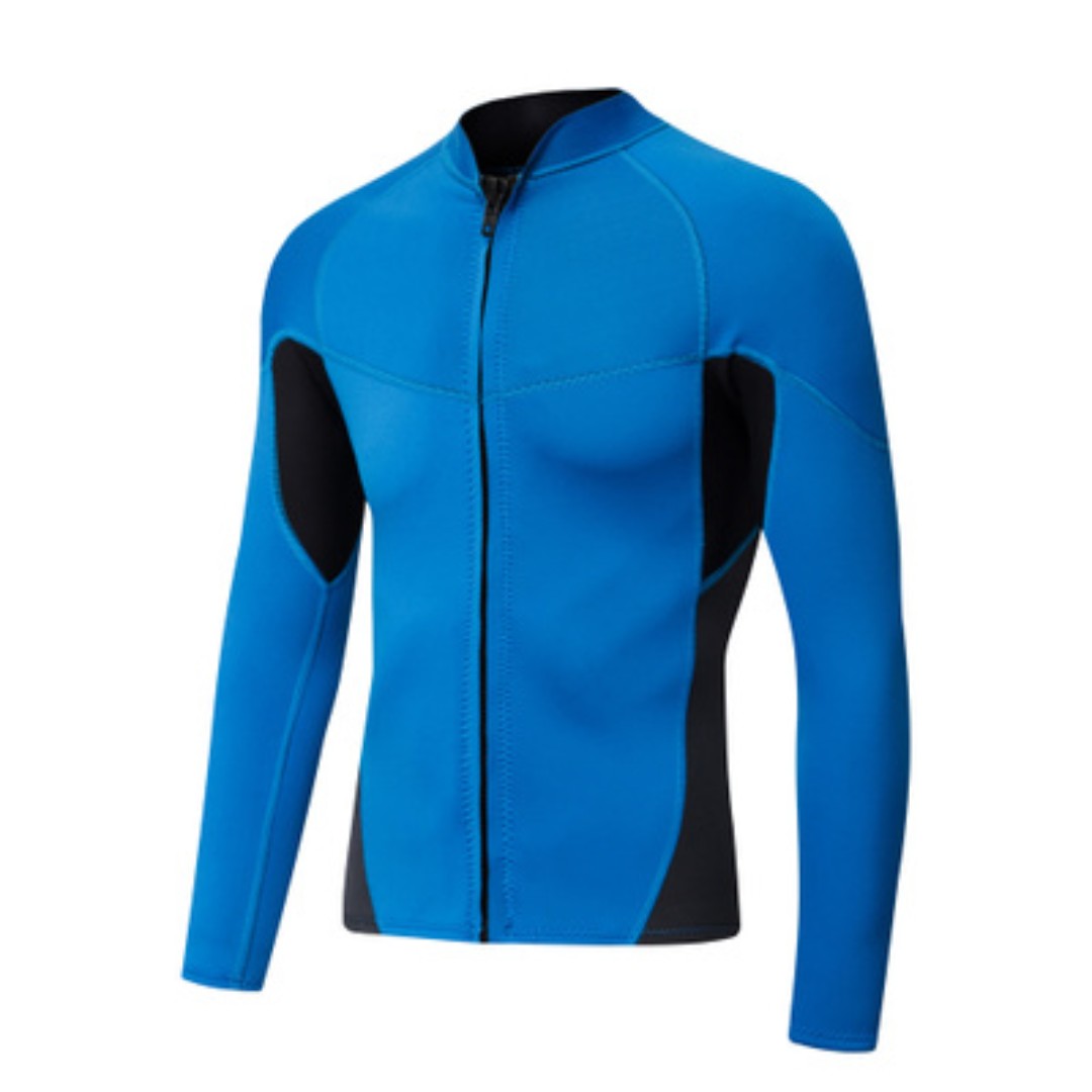 2MM Front Zip Sport Wetsuit Jacket 5R7, Sports Equipment, Sports