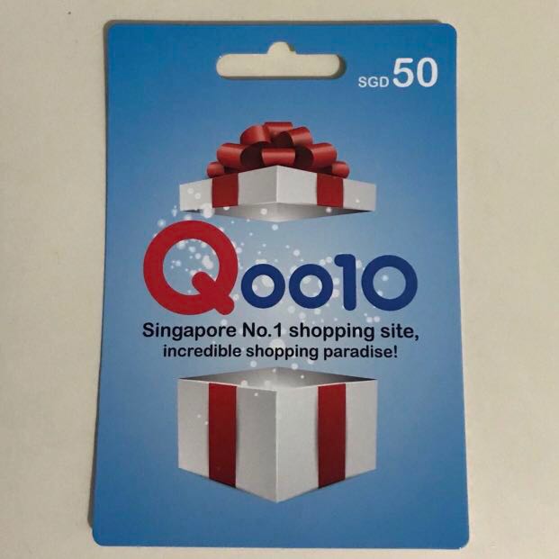 $50 Qoo10 gift card, Tickets & Vouchers, Vouchers on Carousell