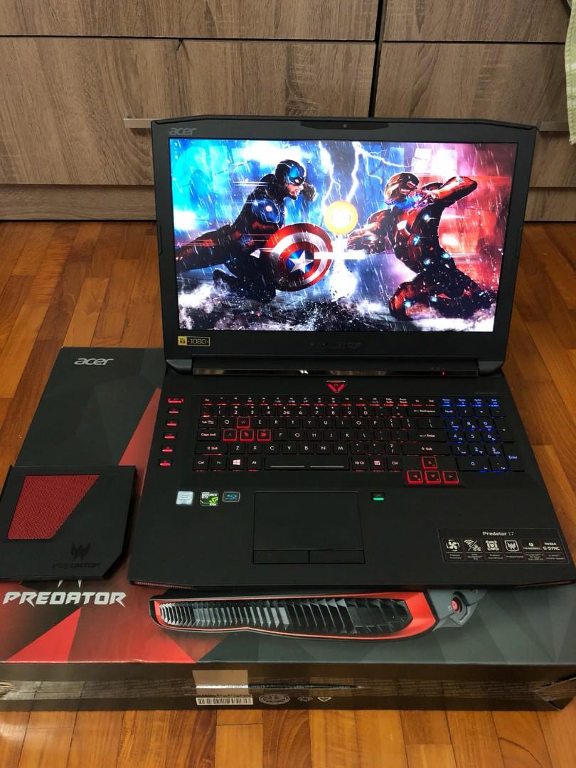 Acer Predator 17, Computers & Tech, Parts & Accessories, Computer Parts ...