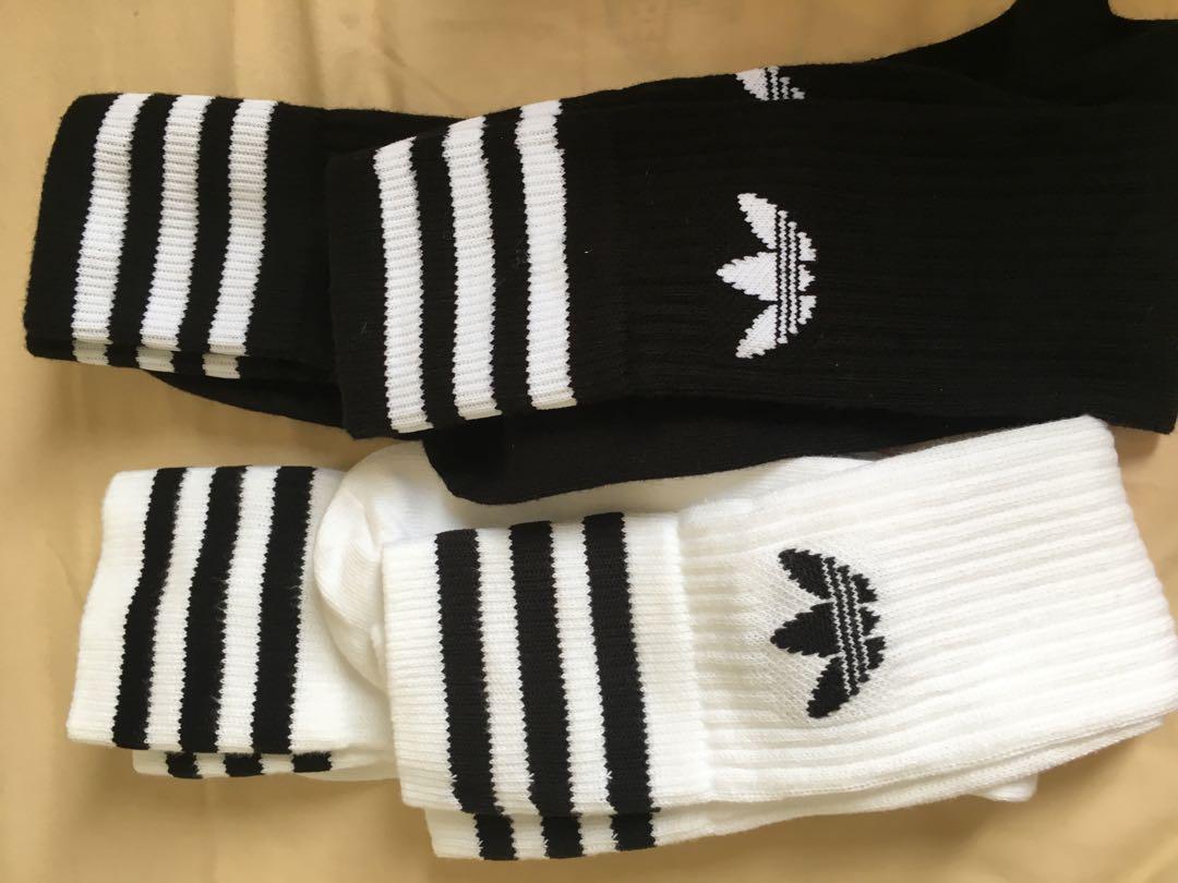 Adidas crew socks size 43-46, Men's 
