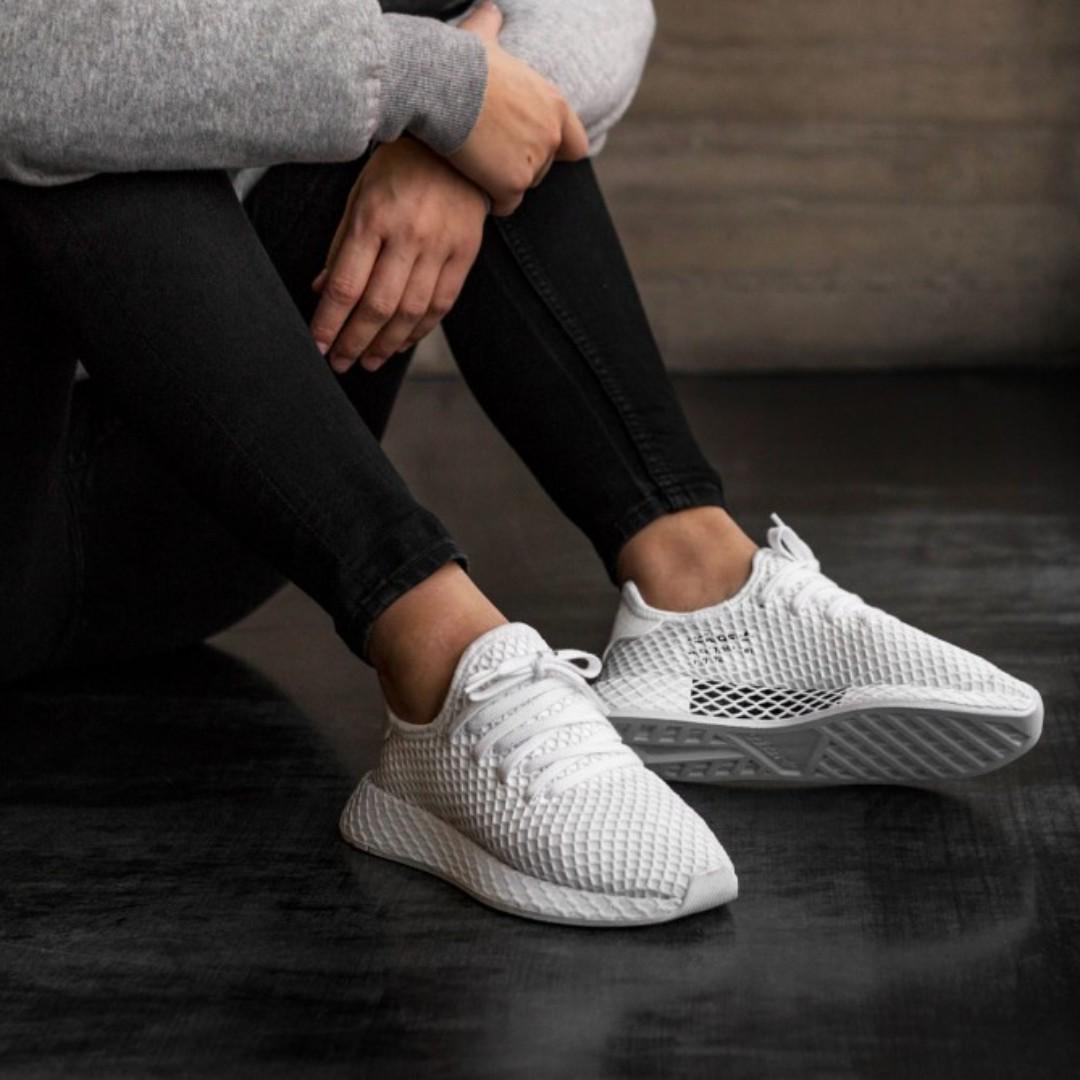 adidas deerupt womens white