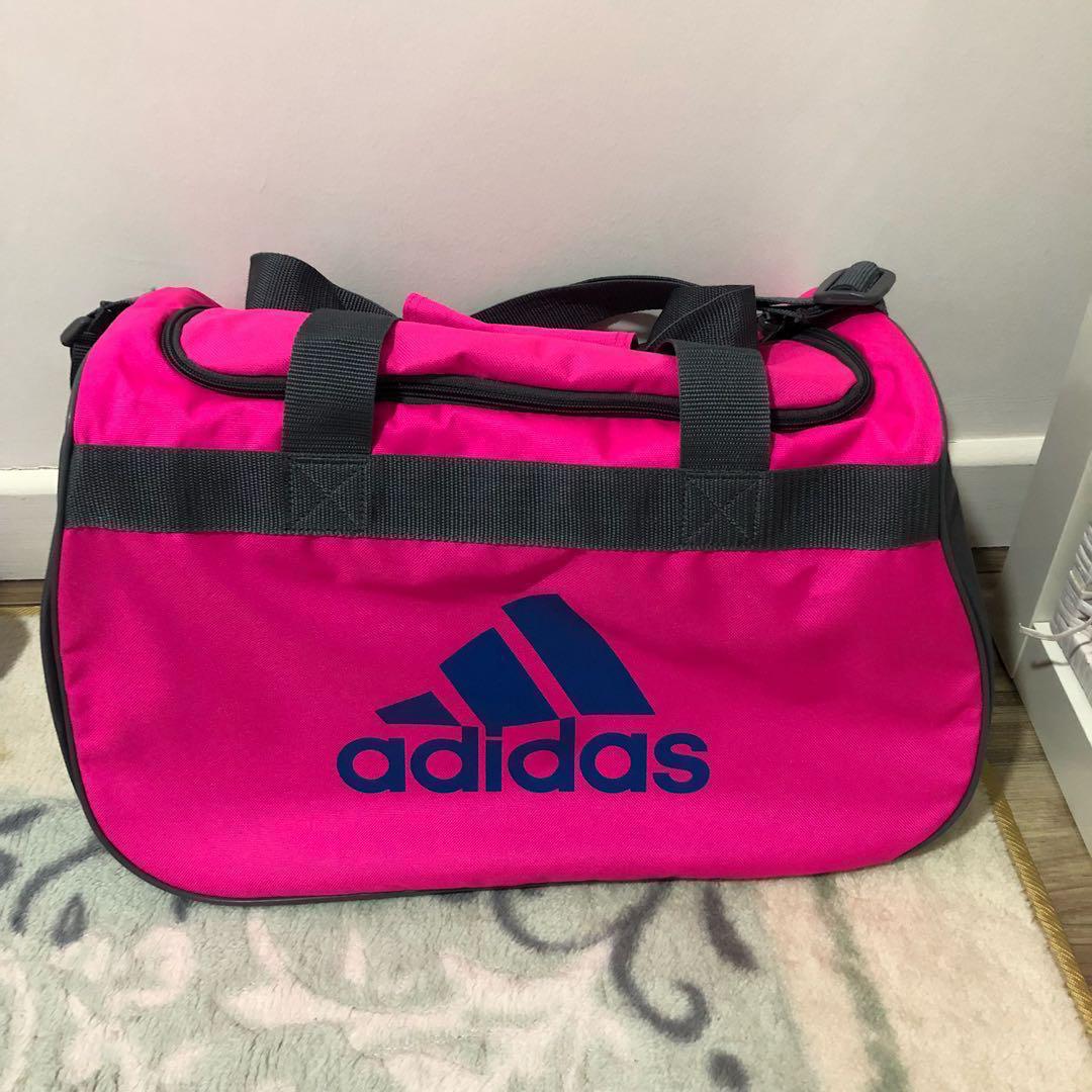 hot pink gym bag