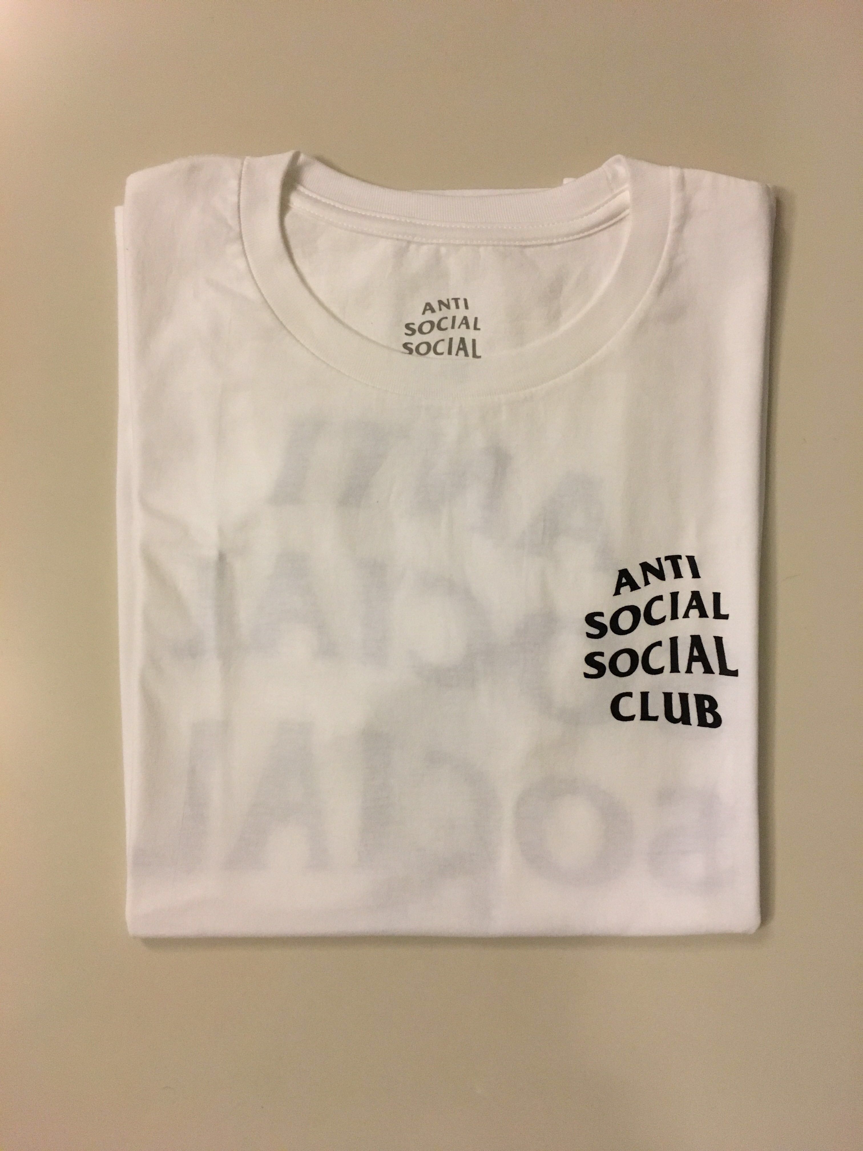 anti social social club shirt legit check
