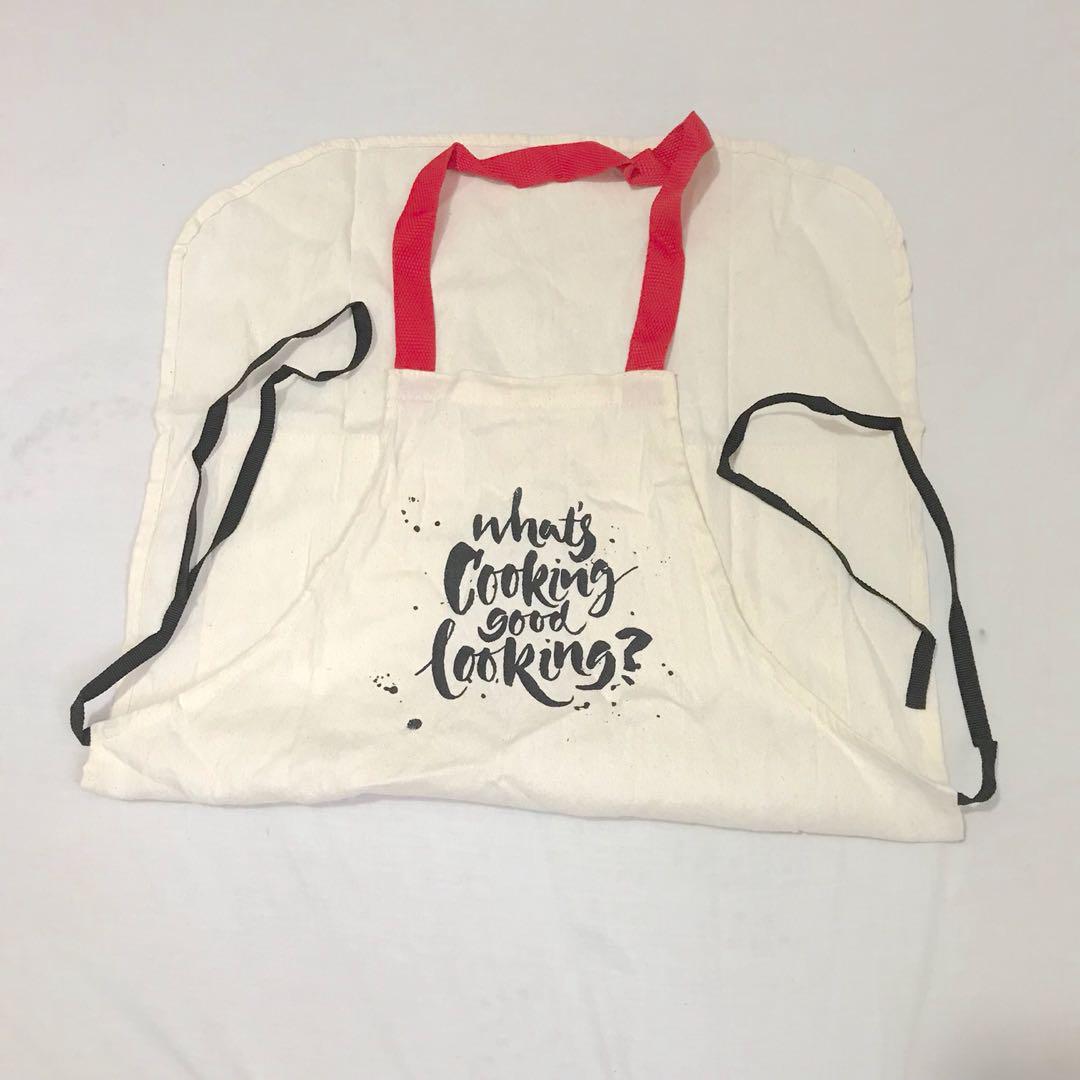 Apron What S Cooking Good Looking Home Furniture Home Appliances Other Kitchen Appliances On Carousell