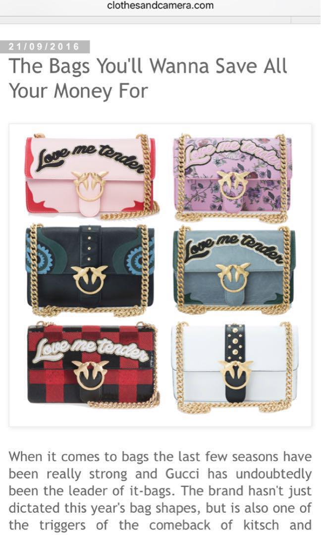 Love me sales tender bag