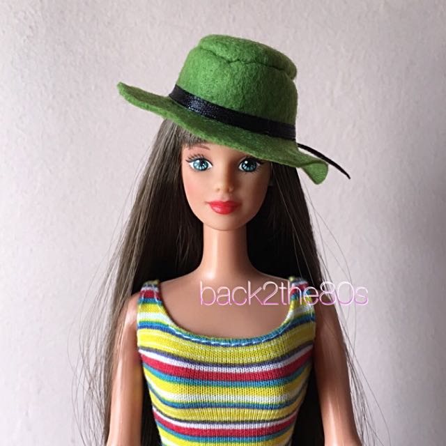 olive green floppy hat