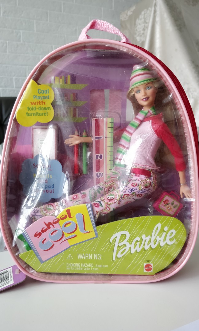 school cool barbie