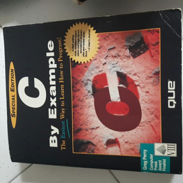 C PROGRAMMING BOOK (Category: Assessment Books) located in Singapore. Submitted by reuseandrecycle (Listing ID 183233227, Image 3). Description: .