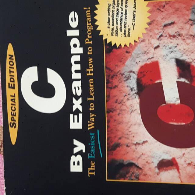 C PROGRAMMING BOOK (Category: Assessment Books) located in Singapore. Submitted by reuseandrecycle (Listing ID 183233227, Image 1). Description: .