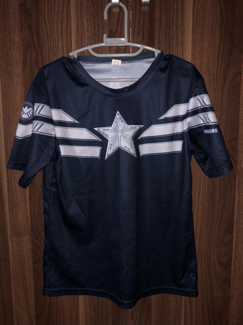Captain America drifit t shirt, Men's 