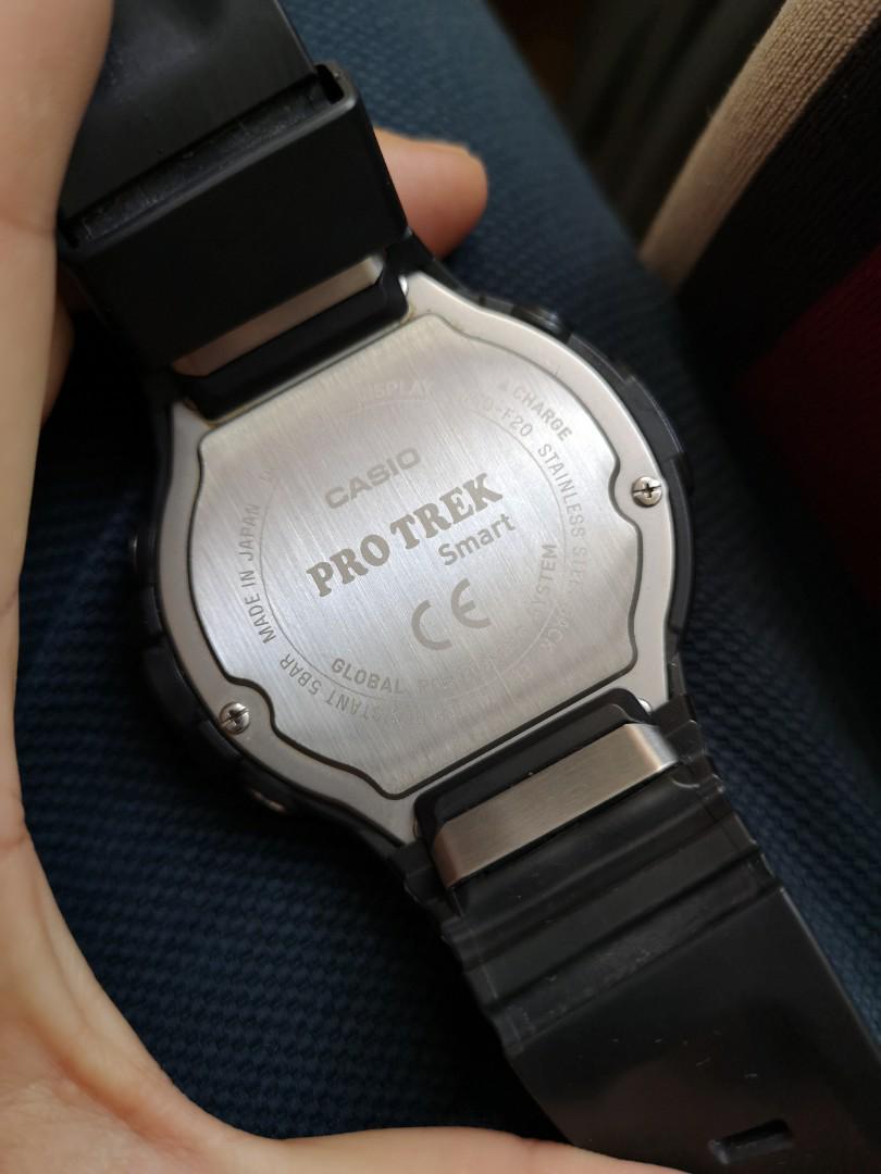 Casio PRO TREK Smart WSD-F20, 名牌, 手錶- Carousell