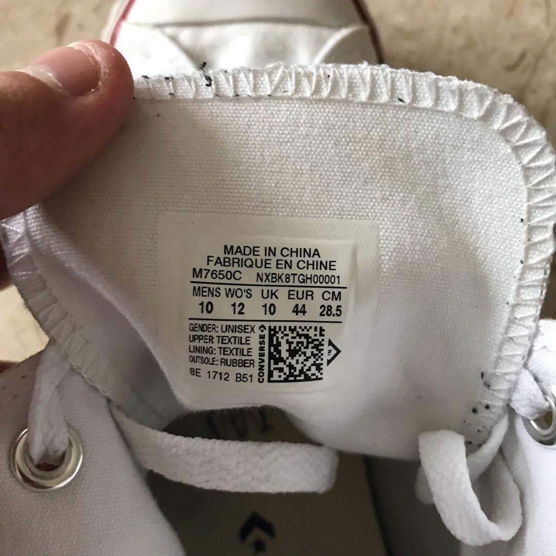 Converse Chuck Taylors High Tops Cream Colour Men S Fashion Footwear Sneakers On Carousell