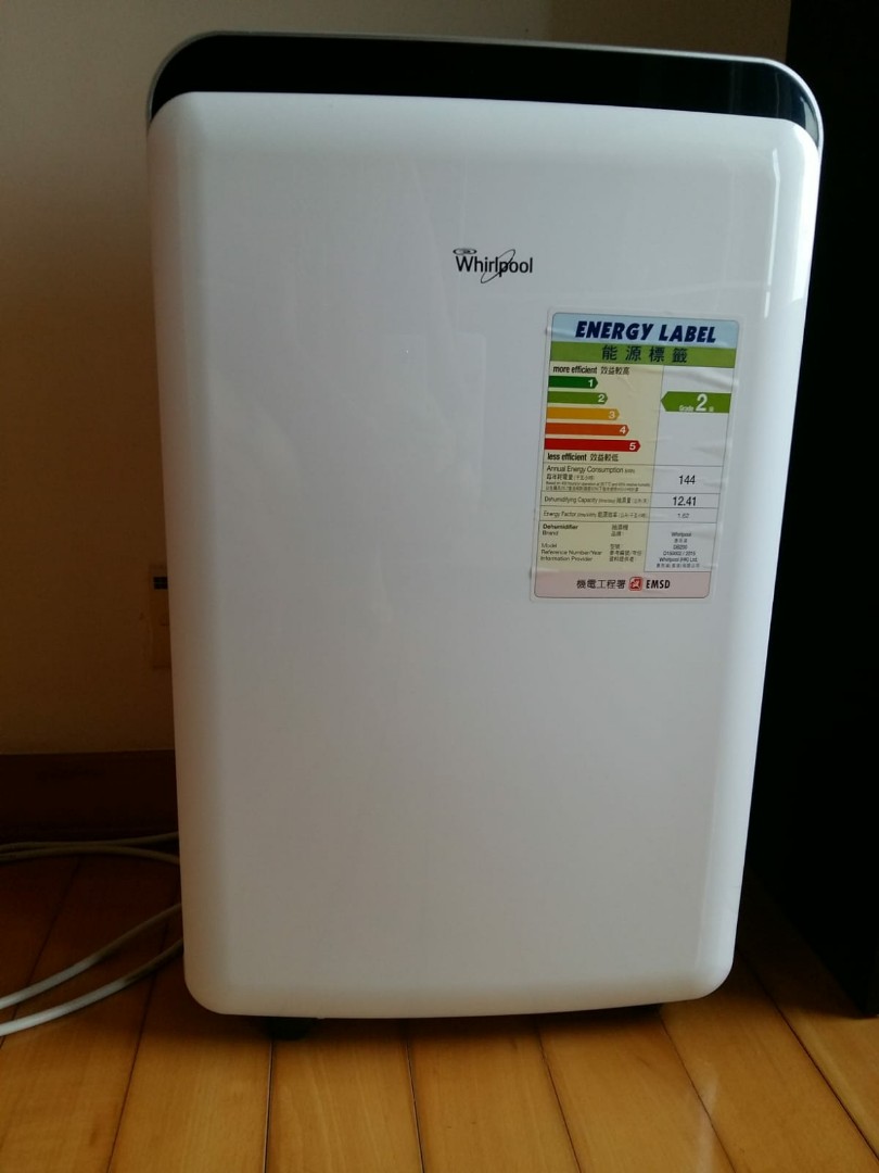 Dehumidifier Not Working Whirlpool DB200 20L/day, 家庭電器, 空氣清新機及抽濕機