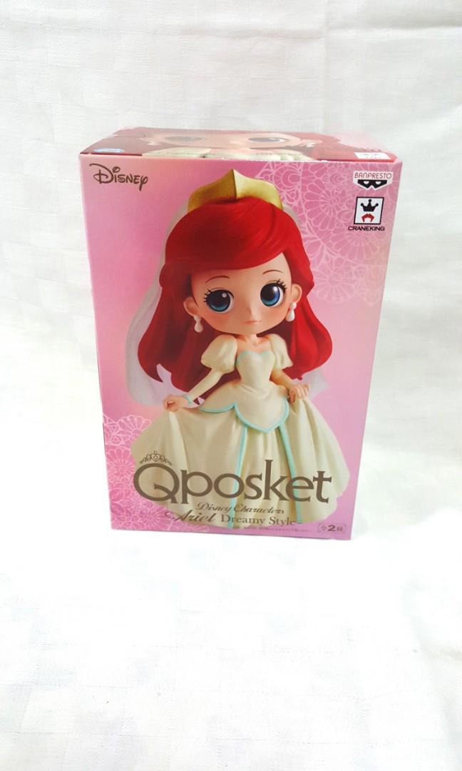 Toreba Disney Q Posket Little Mermaid Ariel Dreamy Style Wedding Series Toys Games Bricks Figurines On Carousell