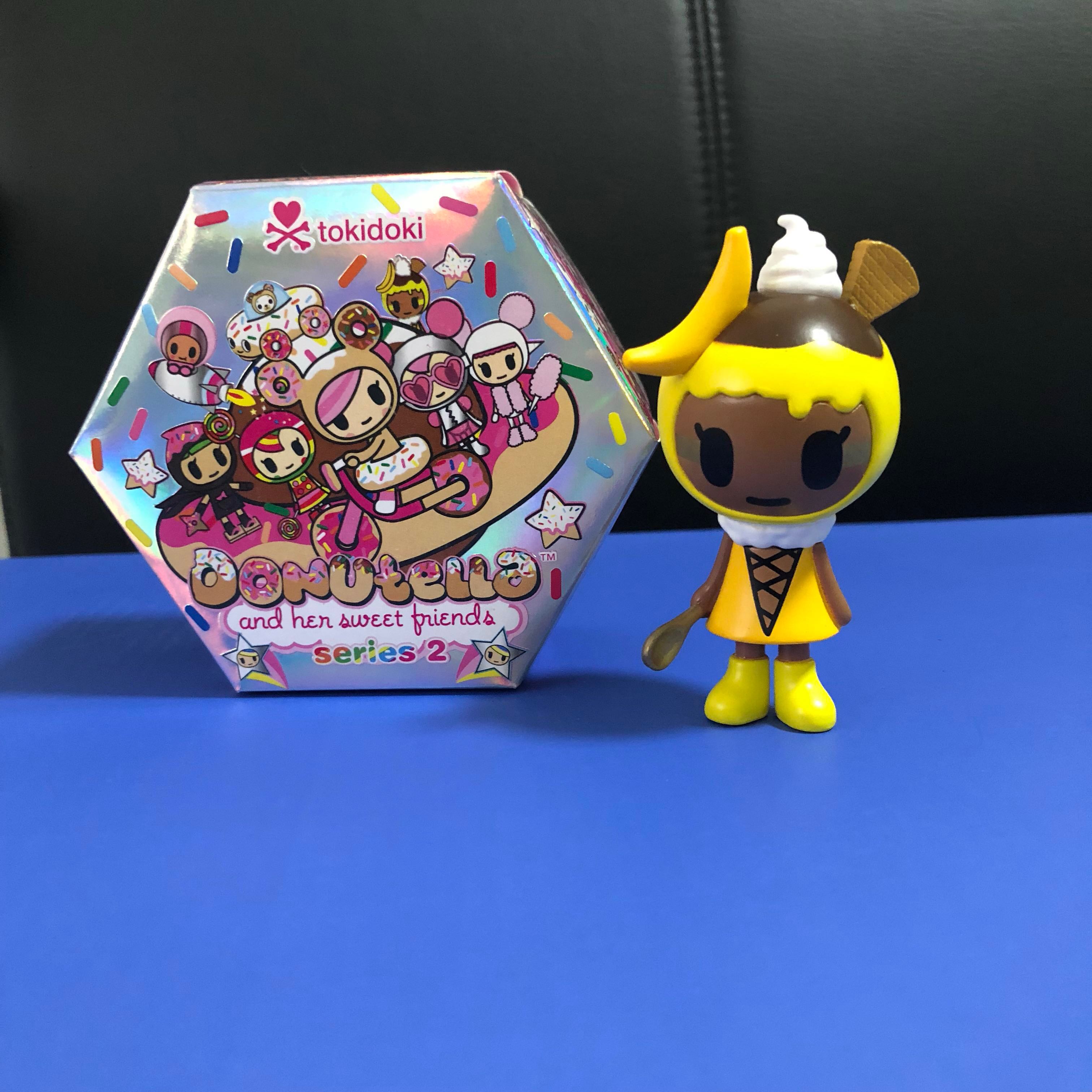 Donutella and her Sweet Friends Series 2 Tokidoki Vinyl Figure Banana Anna