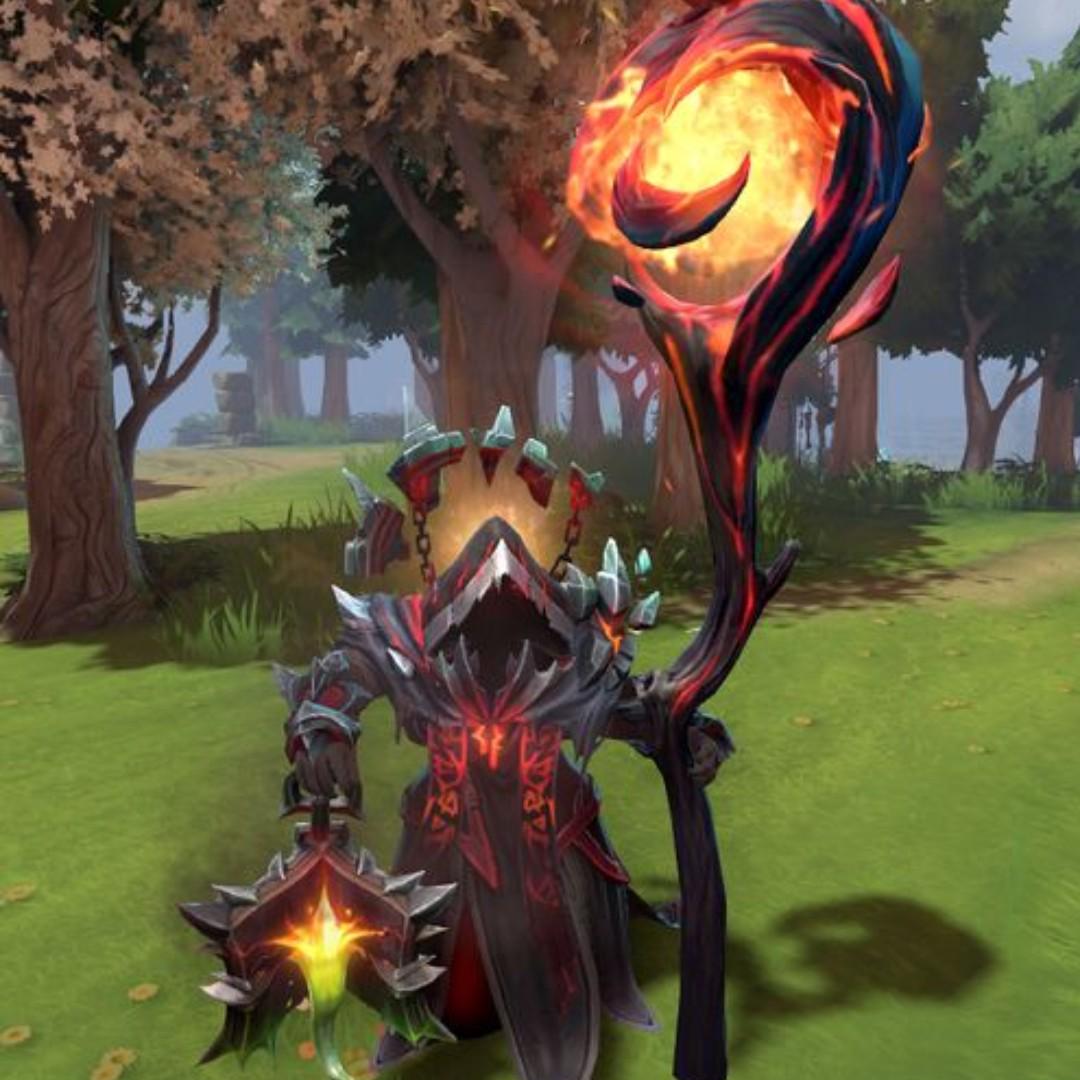 Dota 2 Dread Compact Warlock Toys Games Video Gaming