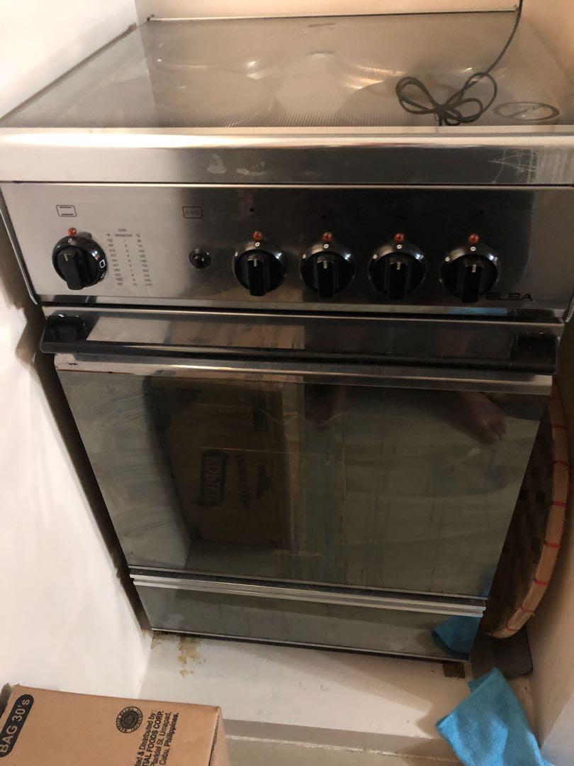 Elba electric stove with oven TV Home Appliances Kitchen