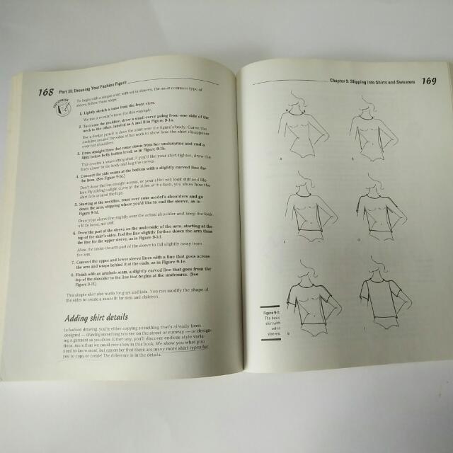 Fashion Drawing For Dummies Books Stationery Textbooks Professional Studies On Carousell