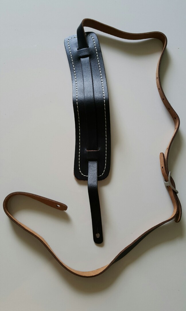 Fender Super Deluxe Vintage Style Guitar Strap Black