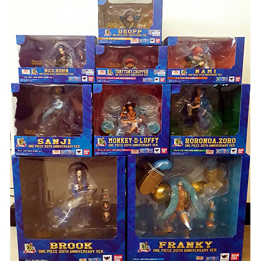 Figuarts Zero One Piece th Anniversary Ver Full Set Of 9 Hobbies Toys Toys Games On Carousell