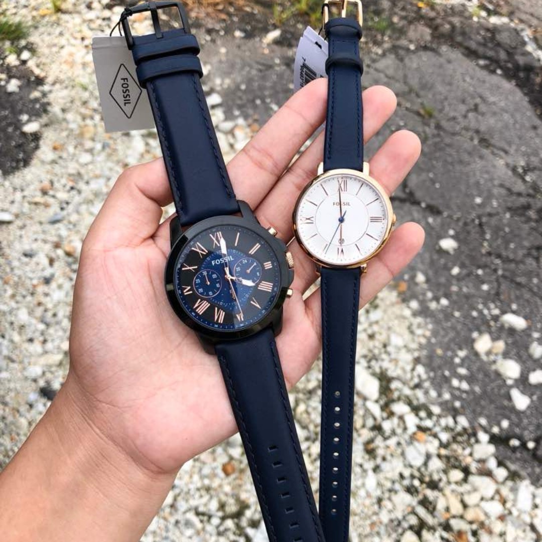 Fossil Couple Set FS5061 ES3843 Men s Fashion Watches