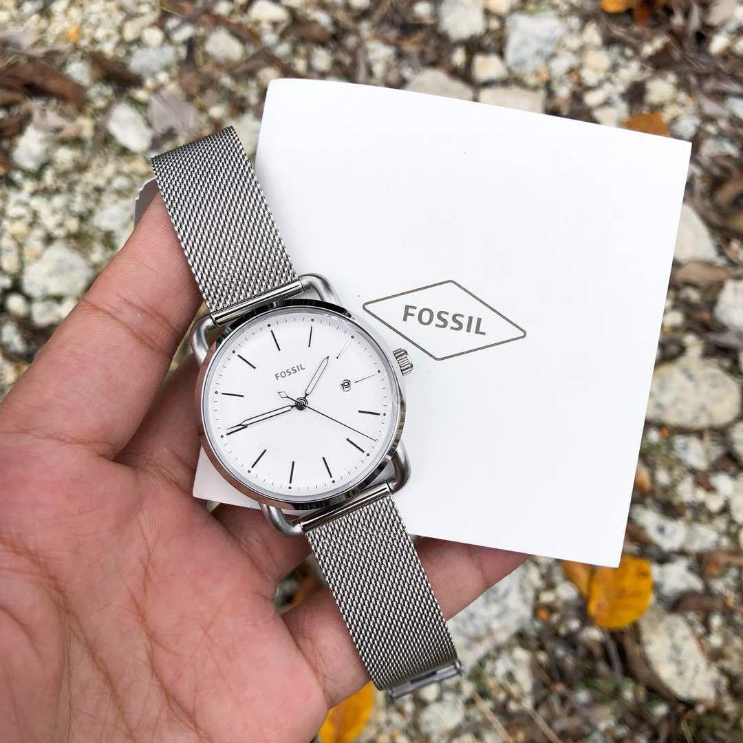 Fossil ES4331 The Commuter White Dial