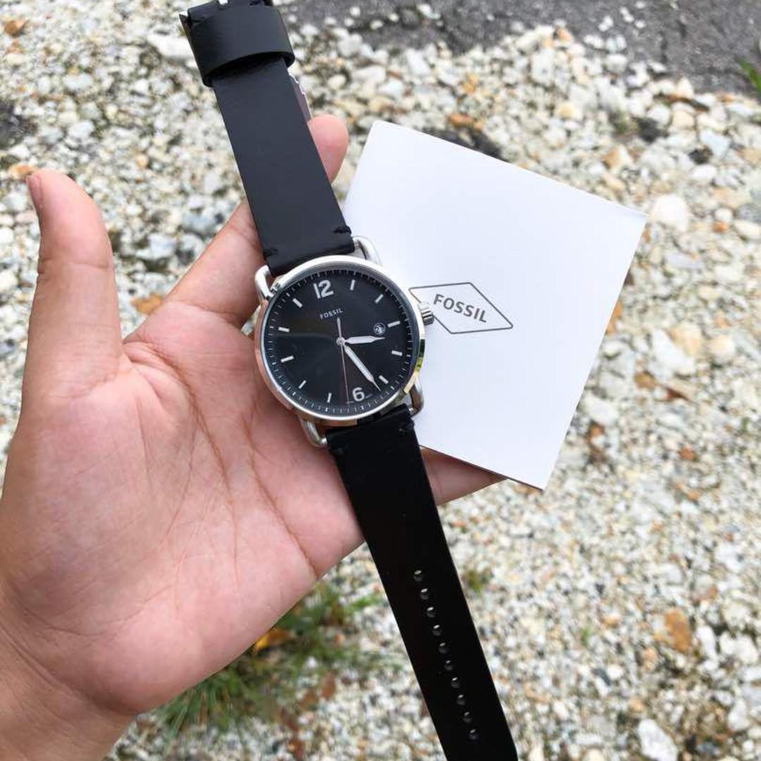 Fossil q hot sale commuter black